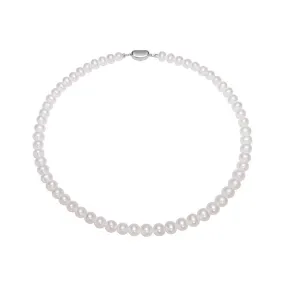 White Freshwater Pearl Necklace WN00485