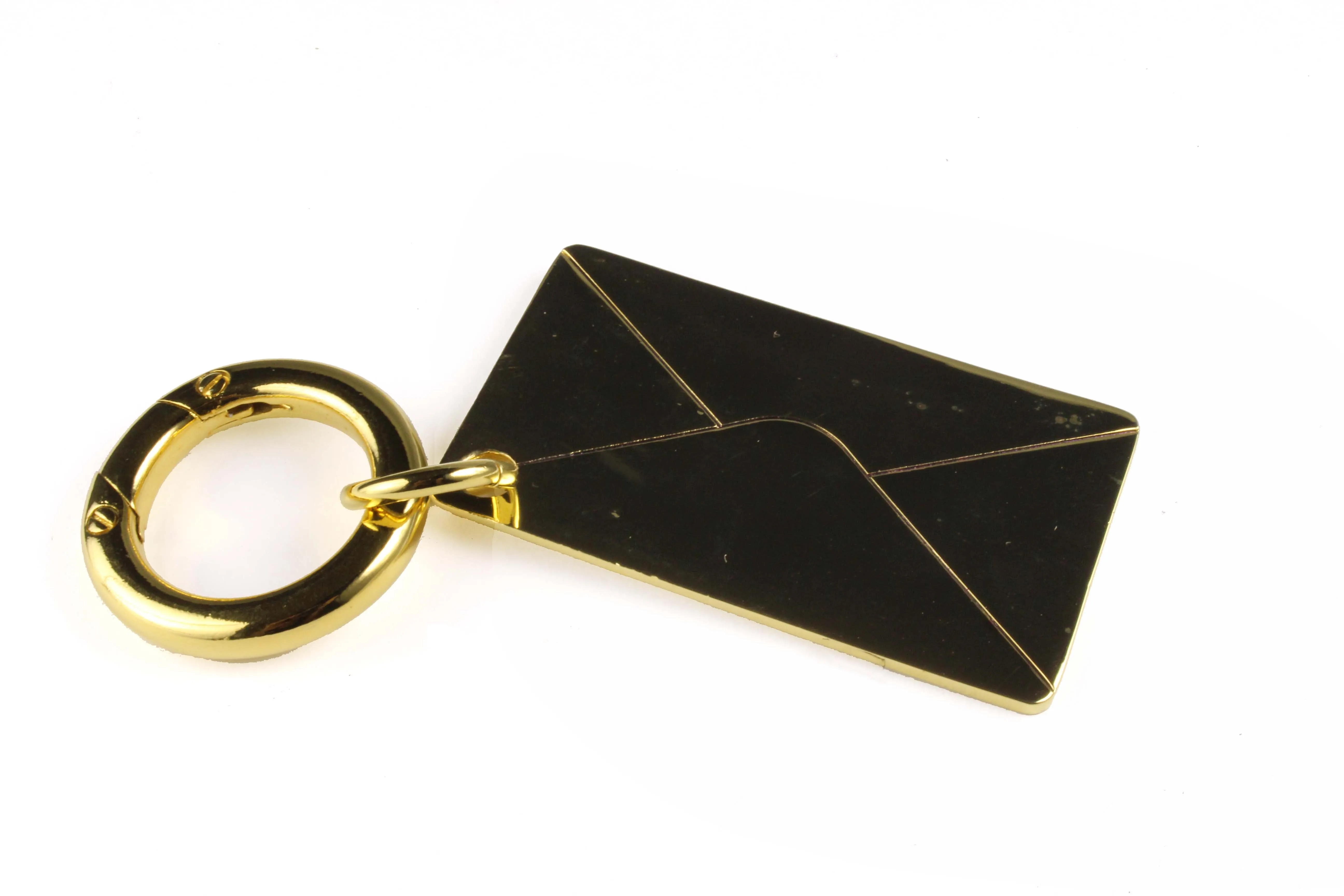 YVES SAINT LAURENT Y-mail large envelope key-ring bag charm