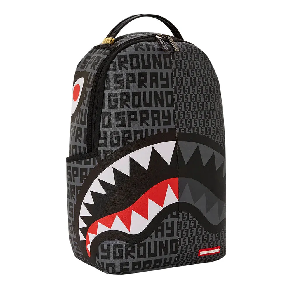 Zaino SPRAYGROUND stampa Split Infinity Check In Grey